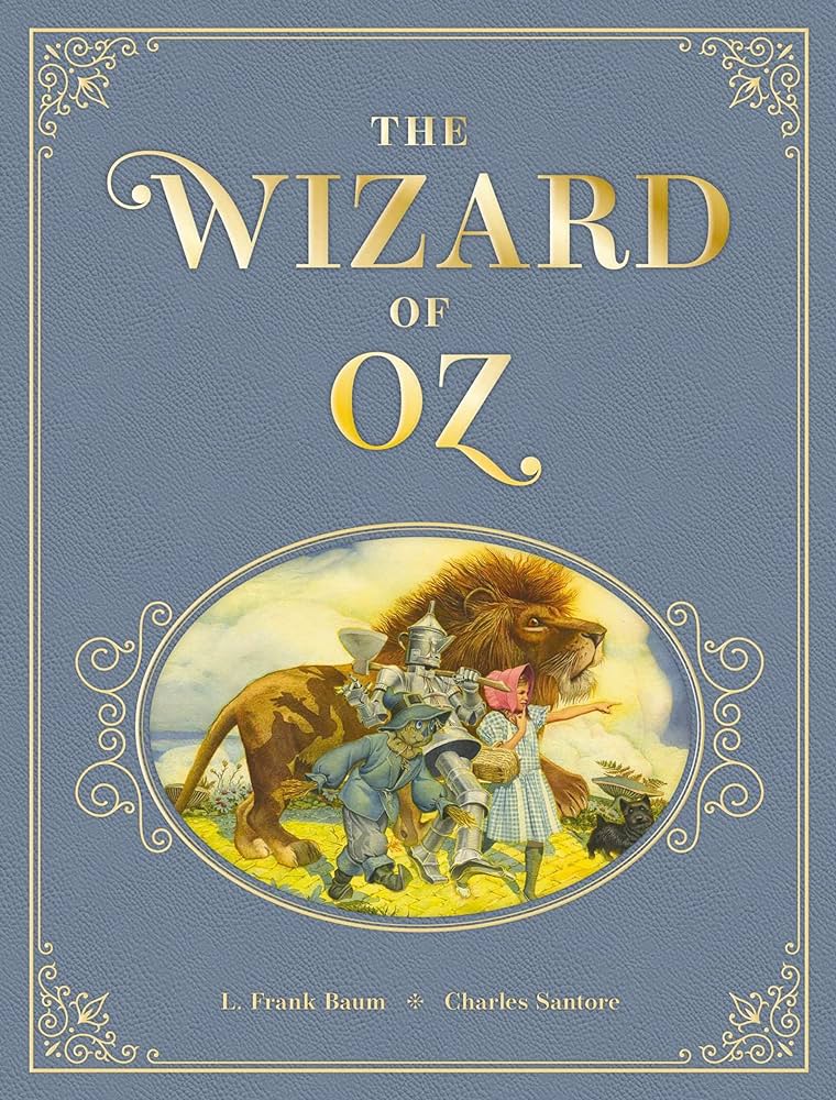 The wizard of oz the collectible leather edition baum l frank santore charles books