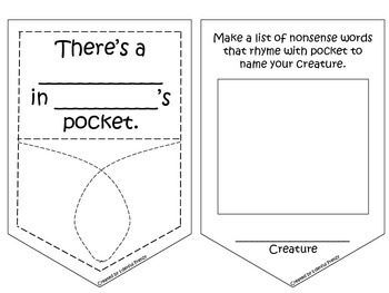 Wocket pocket book by on the hunt teaching tpt