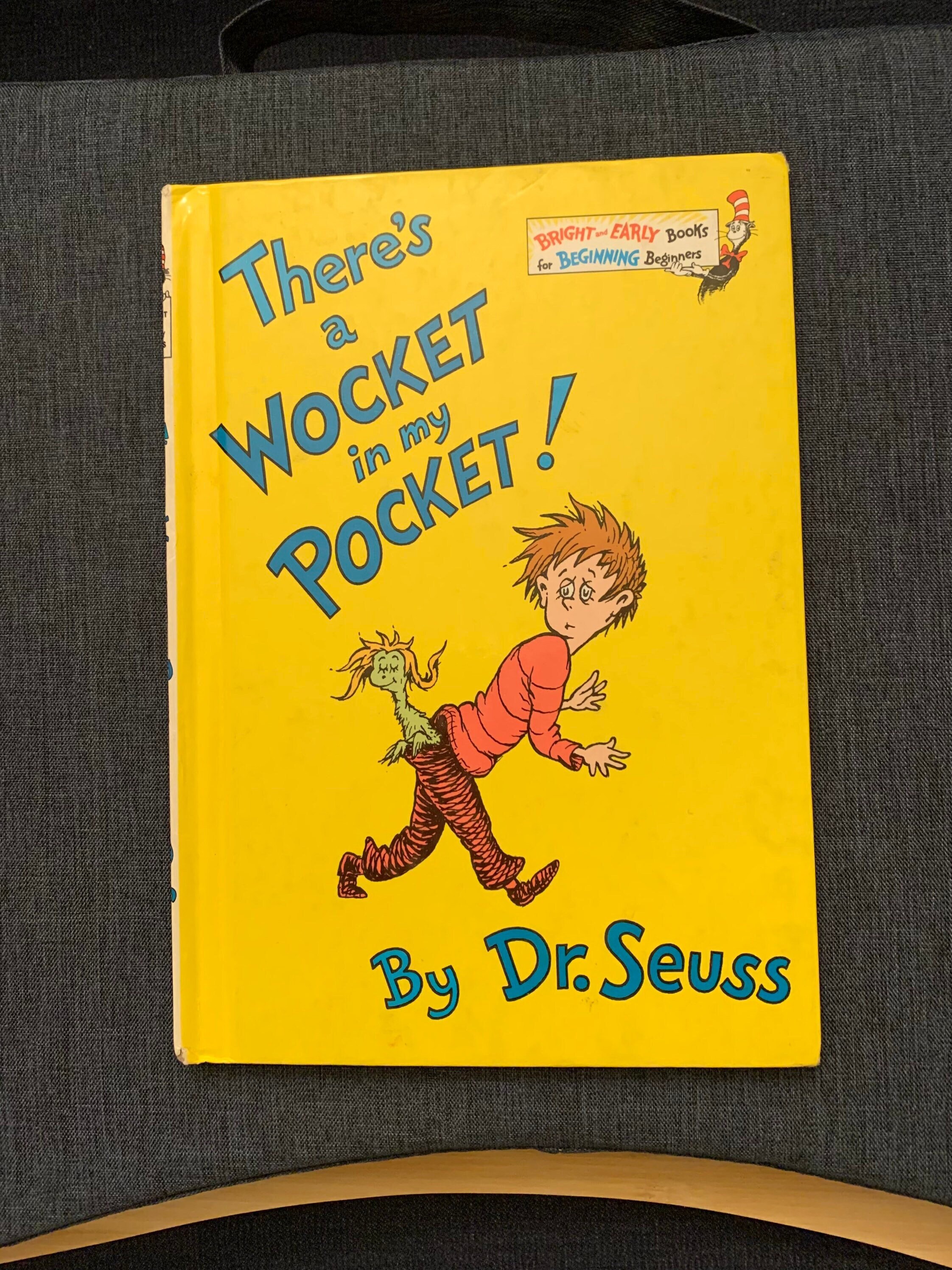 Theres a wocket in my pocket by dr seuss beginner book grolier book club