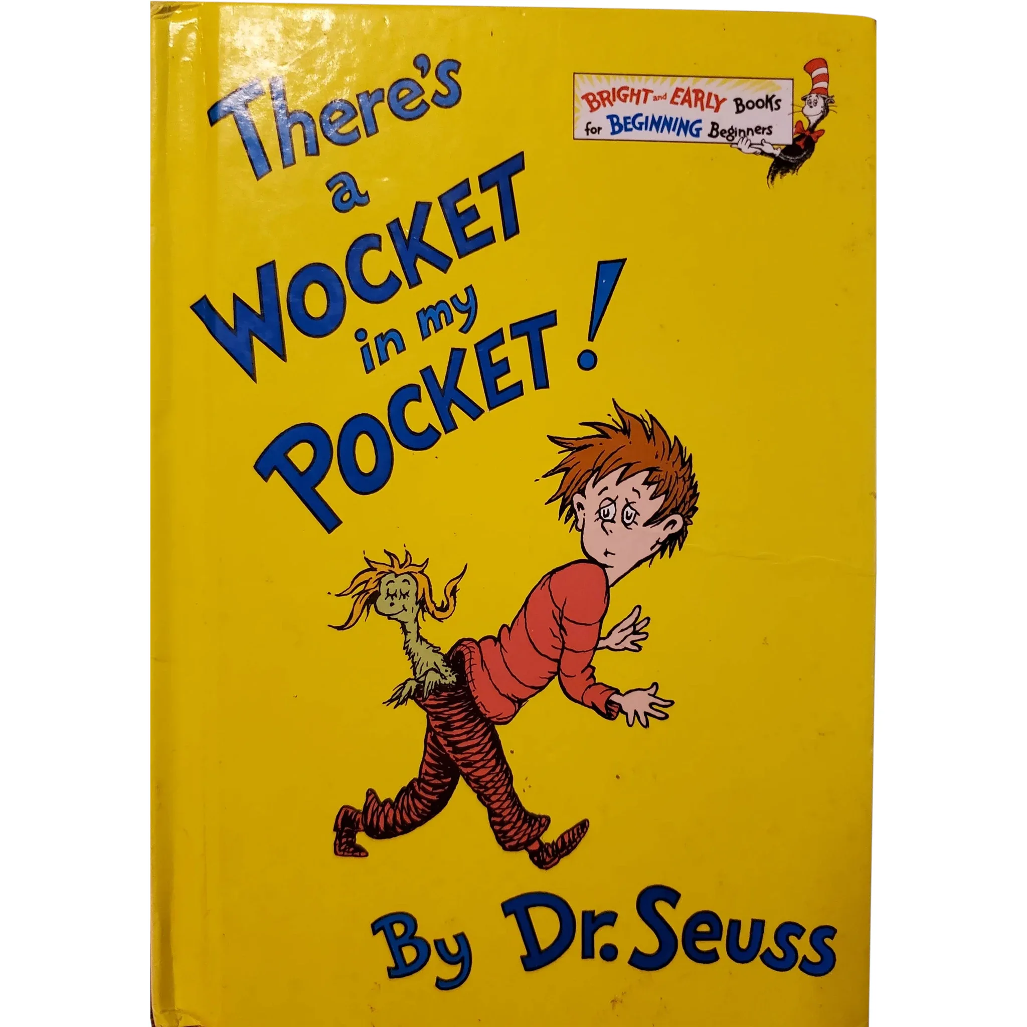 Hard cover book dr seuss theres a wocket in my pocket