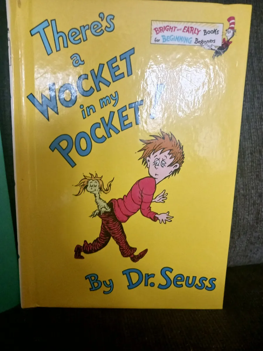 Theres a wocket in my pocket bright early booksr by dr seuss hardcover