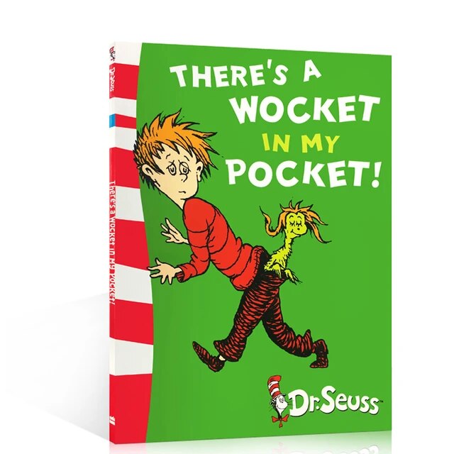 Theres a wocket in my pocket drseuss interesting story parent child kids picture english books christmas gift age up