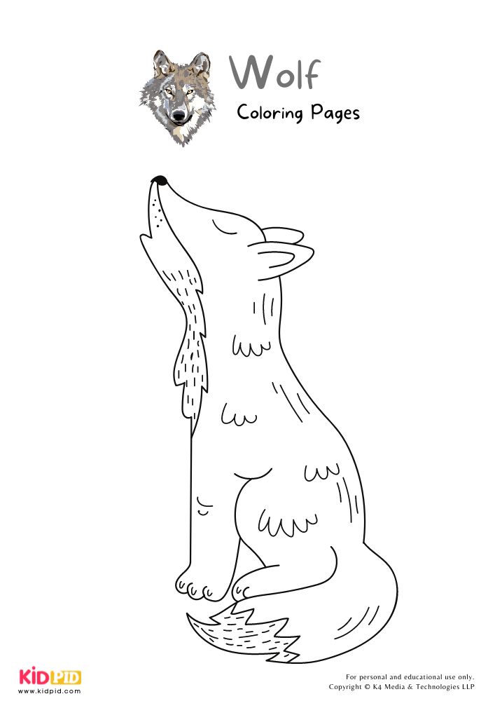 Wolf colorg pages for kids â free prtables prtables free kids colorg pages colorg pages for kids