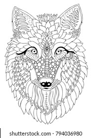 Wolf coloring book images stock photos d objects vectors