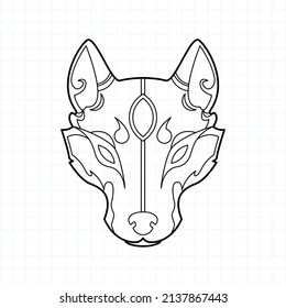 Wolf coloring page images stock photos d objects vectors