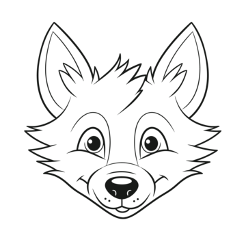 Wolf line art wolf drawing wolf wildlife png transparent image and clipart for free download