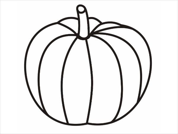 Pumpkin coloring pages