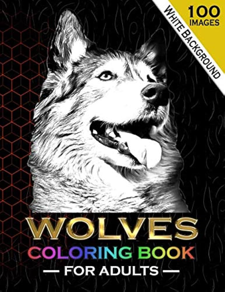 Wolves coloring book for adults beautiful realistic drawings wolf coloring pages for adults relaxation x in design sbep books