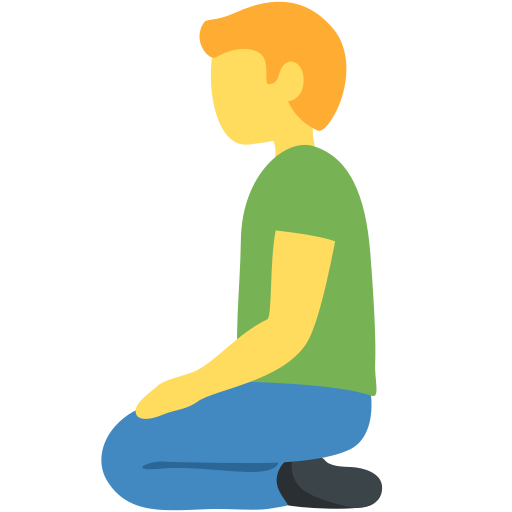 Ðperson kneeling emoji meaning