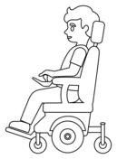 Person kneeling emoji coloring page free printable coloring pages