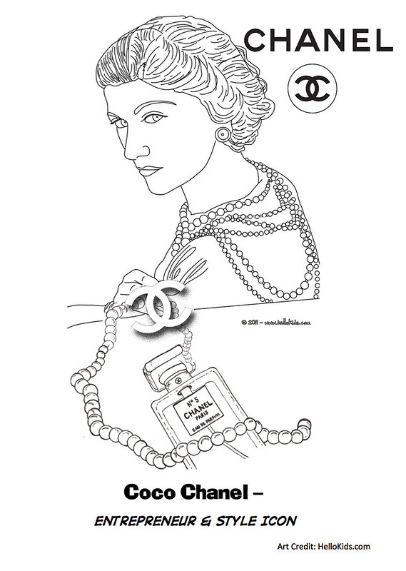 Coloring pages for womens history month