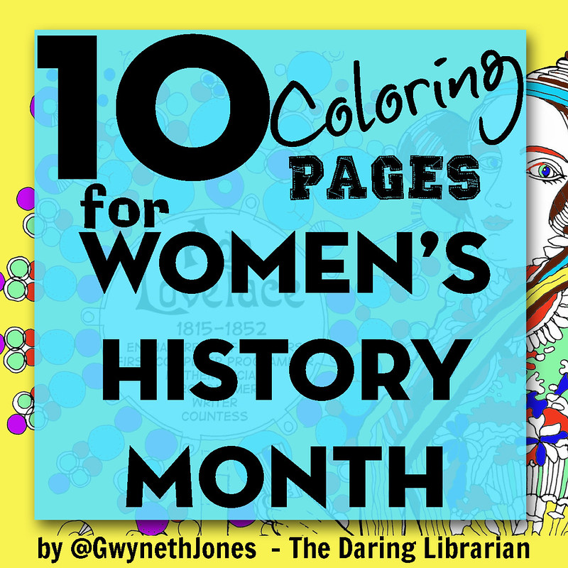 Coloring pages for womens history month