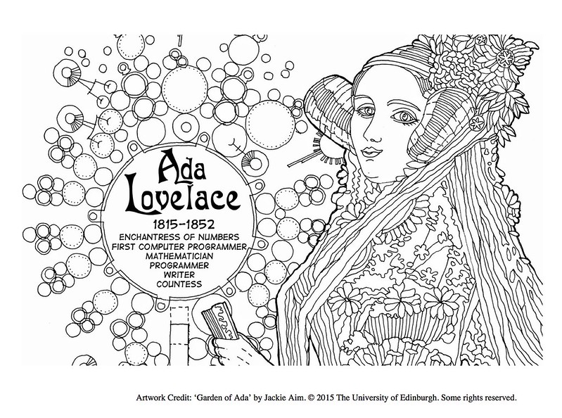 Coloring pages for womens history month the mhms daring school library blog