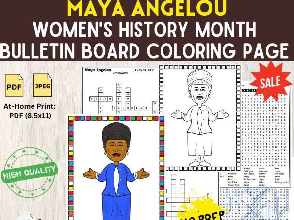 Maya angelou activities