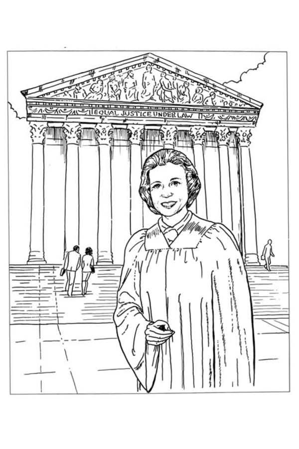 Fabulous famous women coloring pages for womens history month