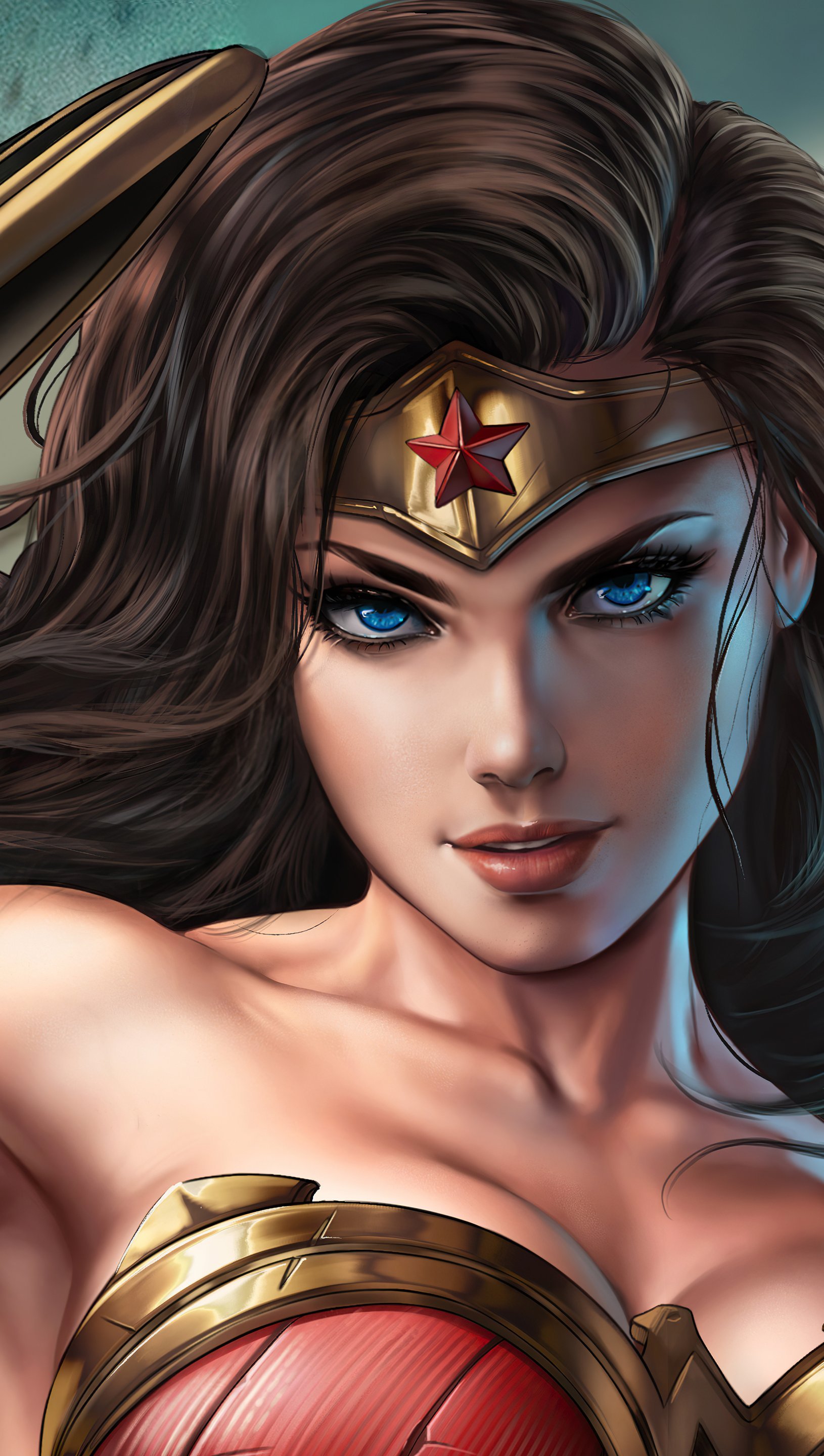 Wonder woman digital art wallpaper k ultra hd id