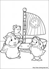 Wonder pets coloring pages on coloring