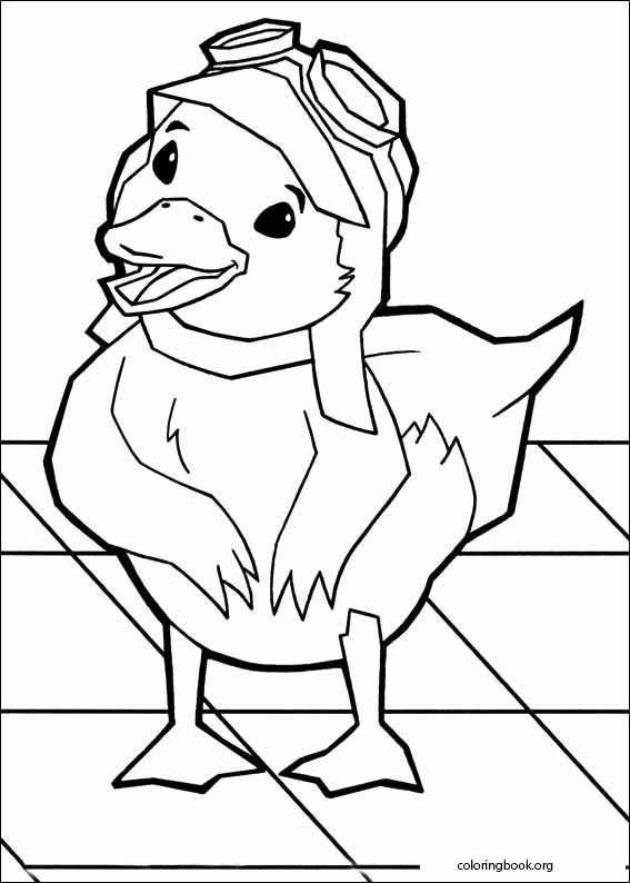 Wonder pets coloring page