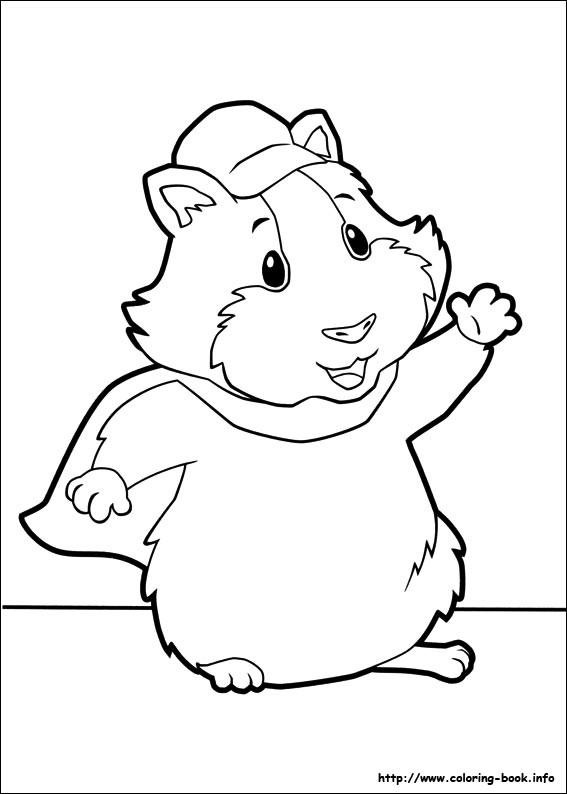 Wonder pets coloring picture