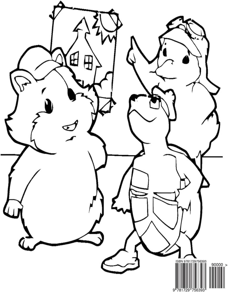 Wonder pets coloring book coloring book for kids and adults activity book with fun easy and relaxing coloring pages books