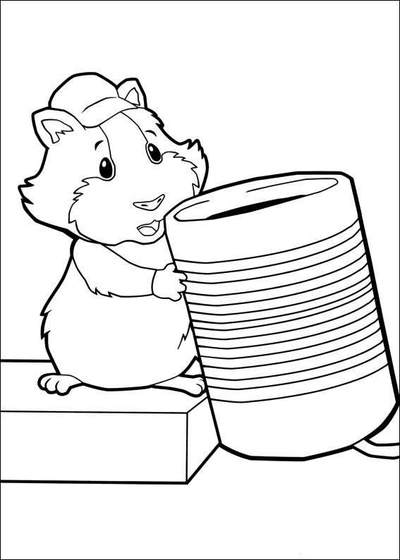 Free printable coloring book wonder pets