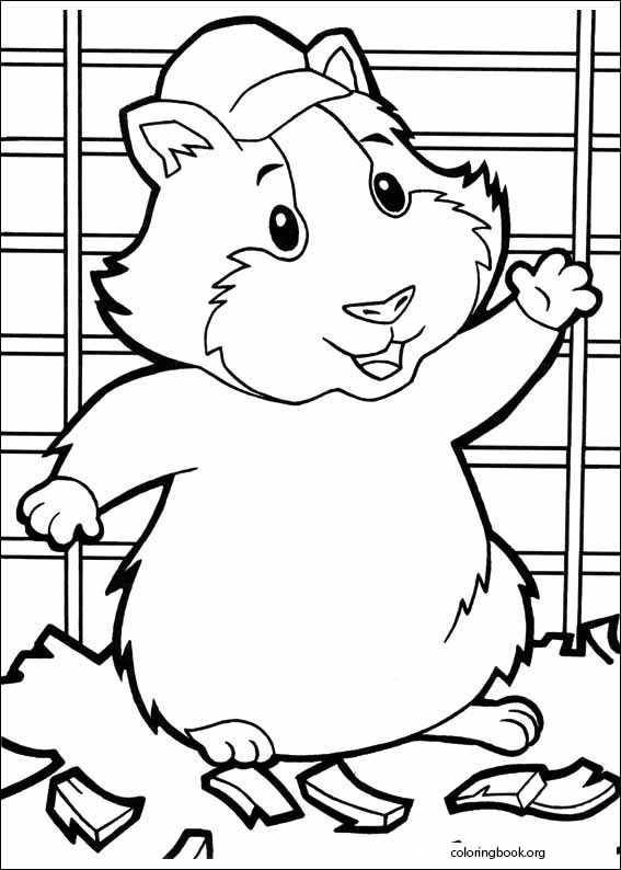 Wonder pets coloring page