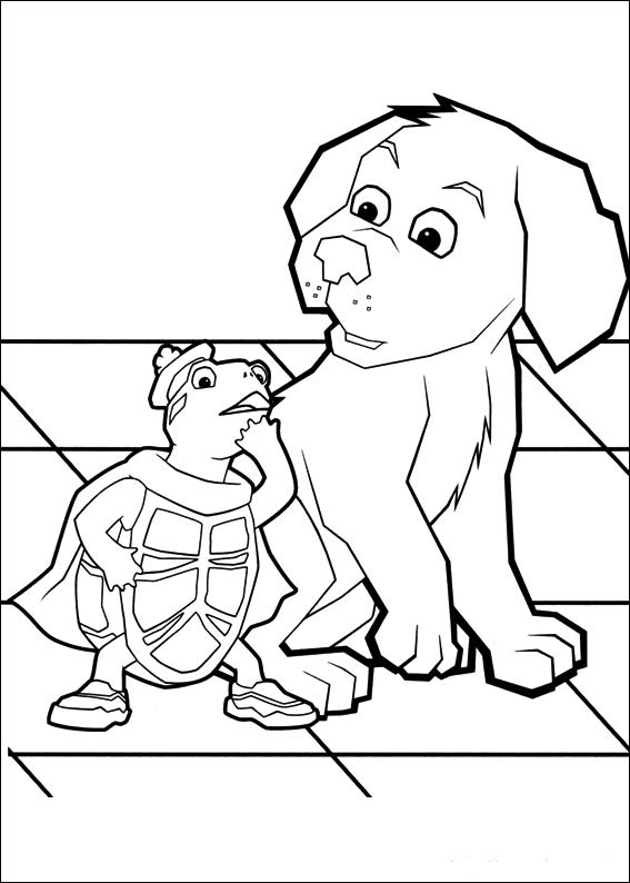 Wonder pets free printable coloring sheets