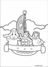 Wonder pets coloring page