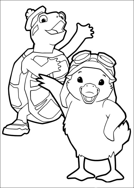 Printable coloring sheets wonder pets