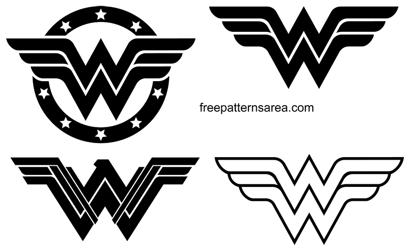 Download free wonder woman logo vectors