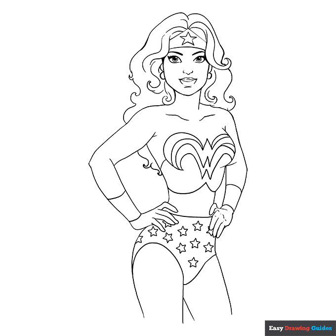 Free printable superhero coloring pages for kids