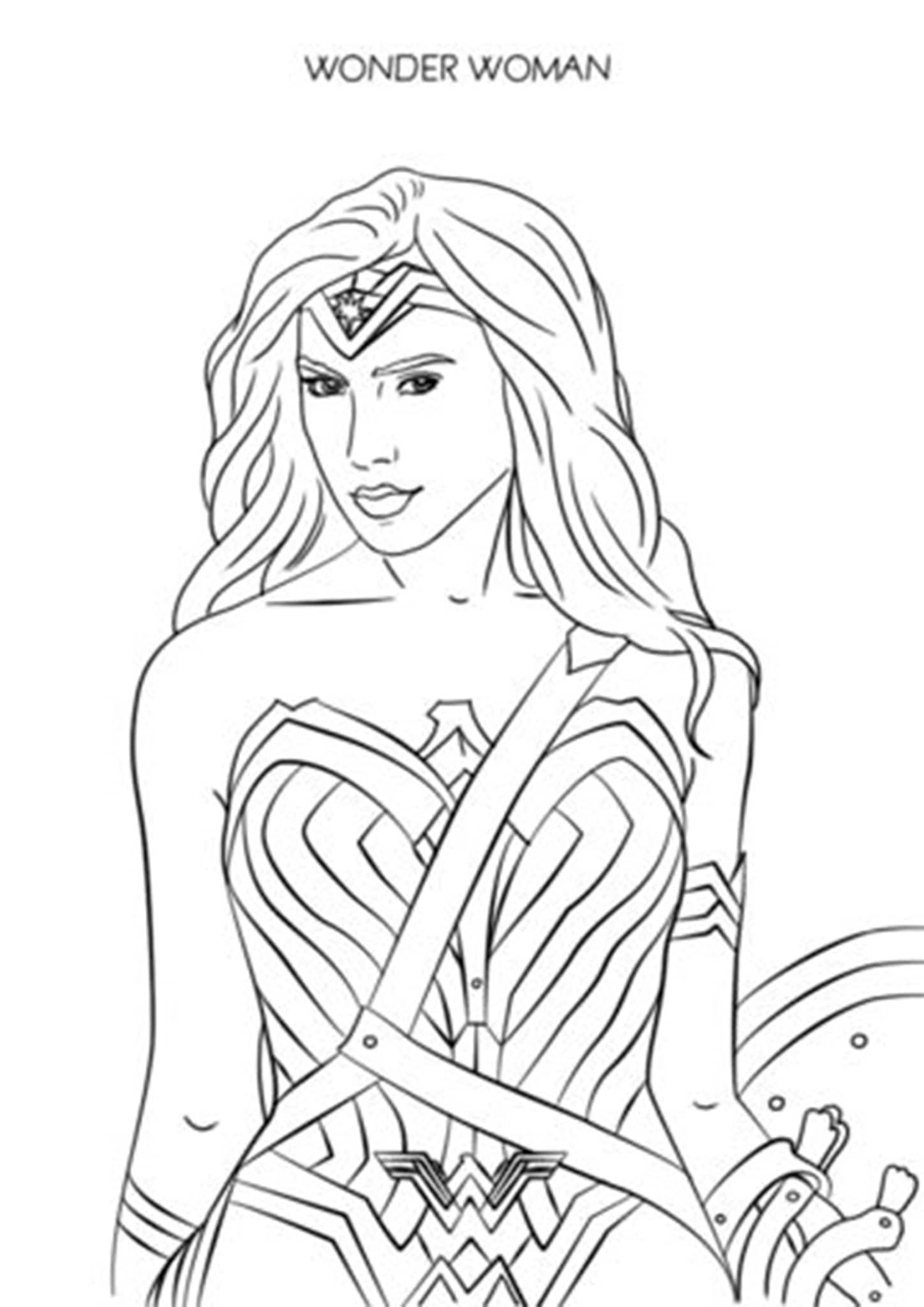 Free easy to print wonder woman coloring pages superhero coloring superhero coloring pages wonder woman art