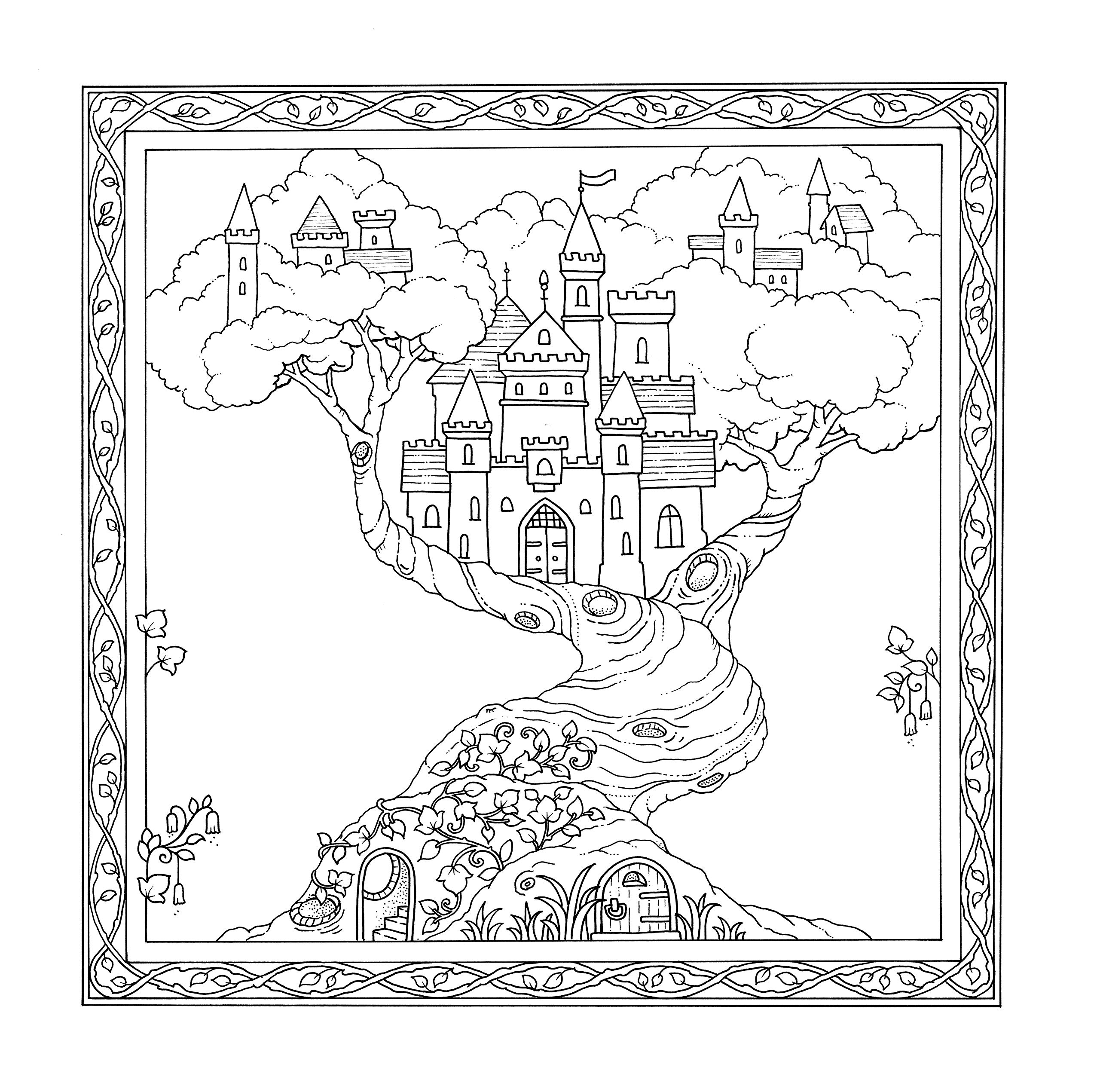 Mua worlds of wonder a coloring book for the curious trãªn amazon má chãnh hãng