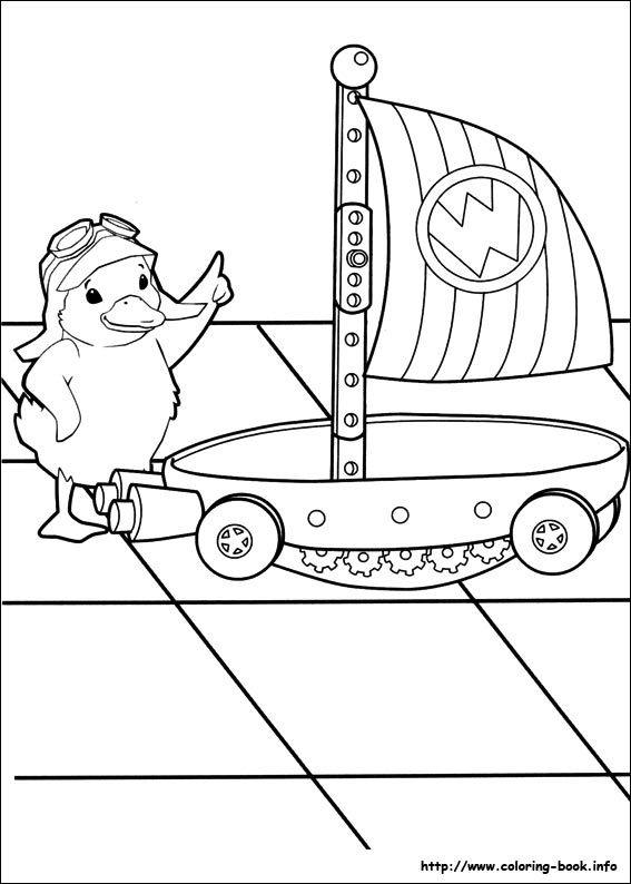 Wonder pets coloring picture