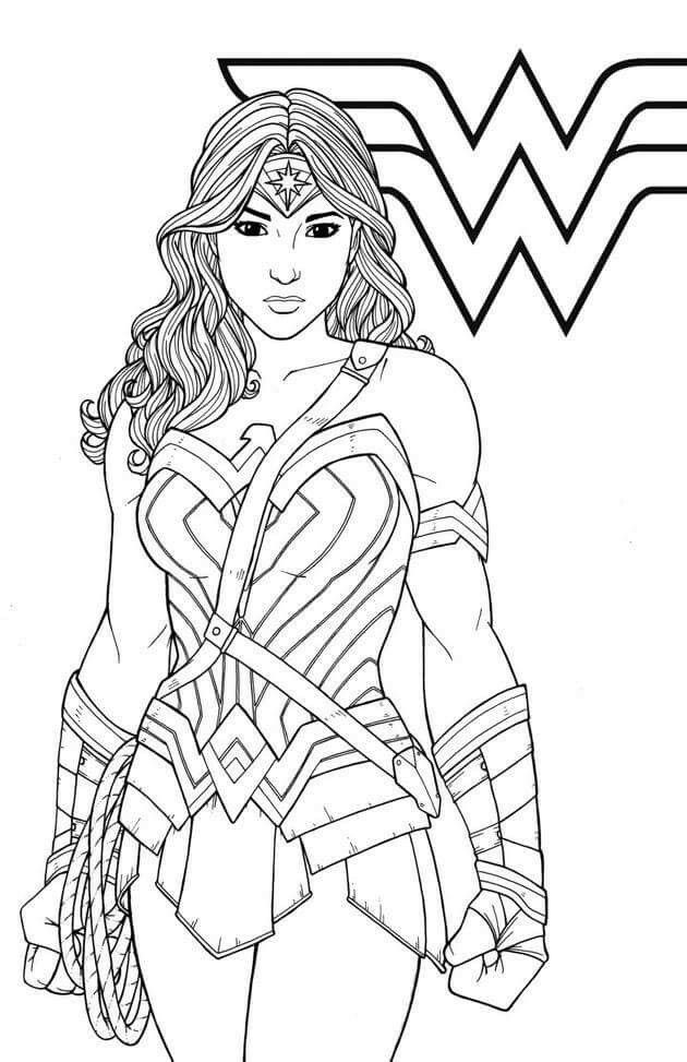 Wonder woman superhero coloring pages superhero coloring coloring book pages