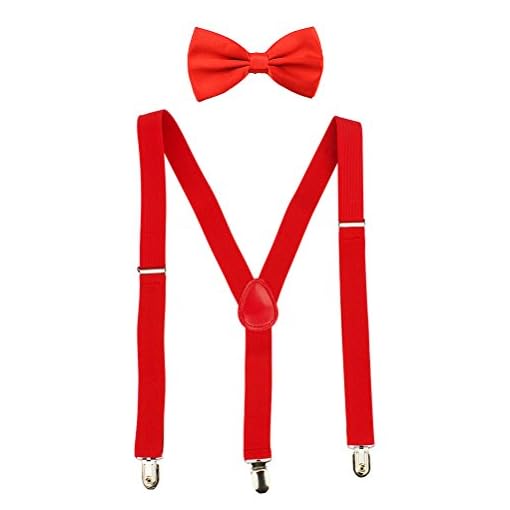 Suspender and bow tie