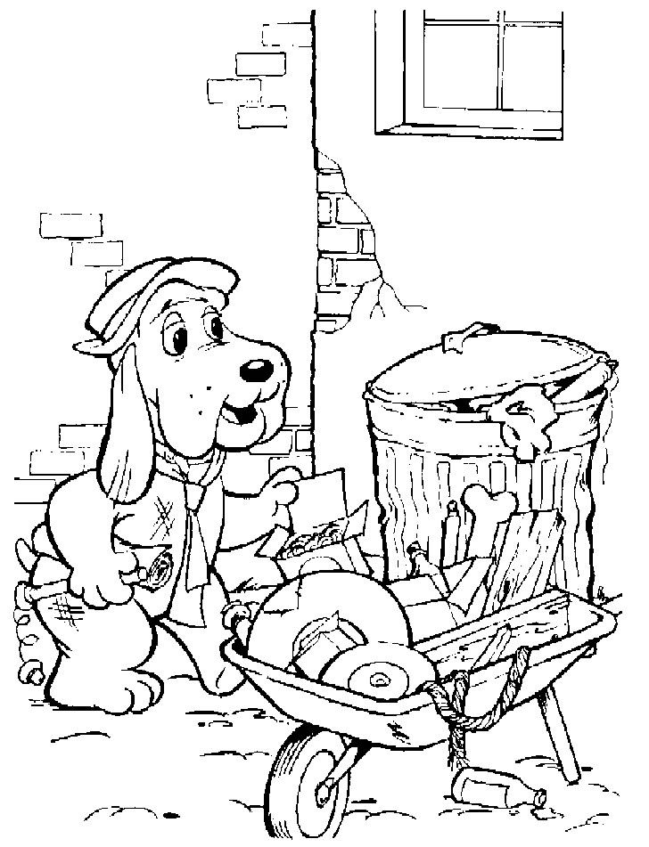 Pound puppies colouring pages