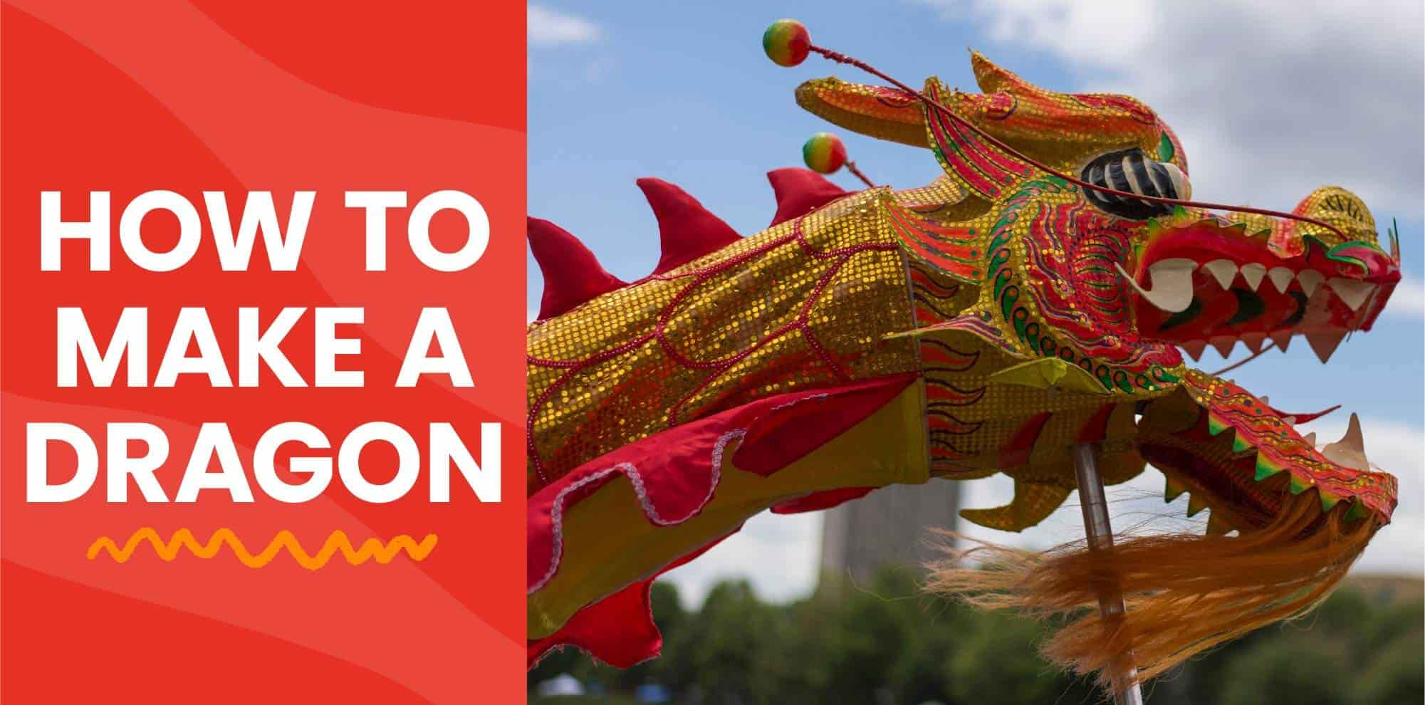 Diy chinese puppets learn how to make a dragon