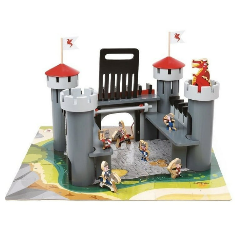 Alex wooden dragon castle set pieces