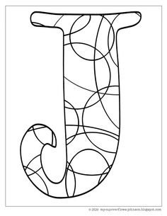 Letter j coloring page ideas letter j coloring pages preschool letters