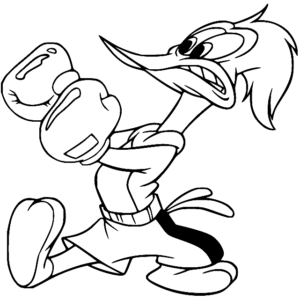 Woody woodpecker coloring pages printable for free download