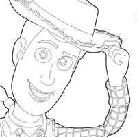 Woody coloring pages