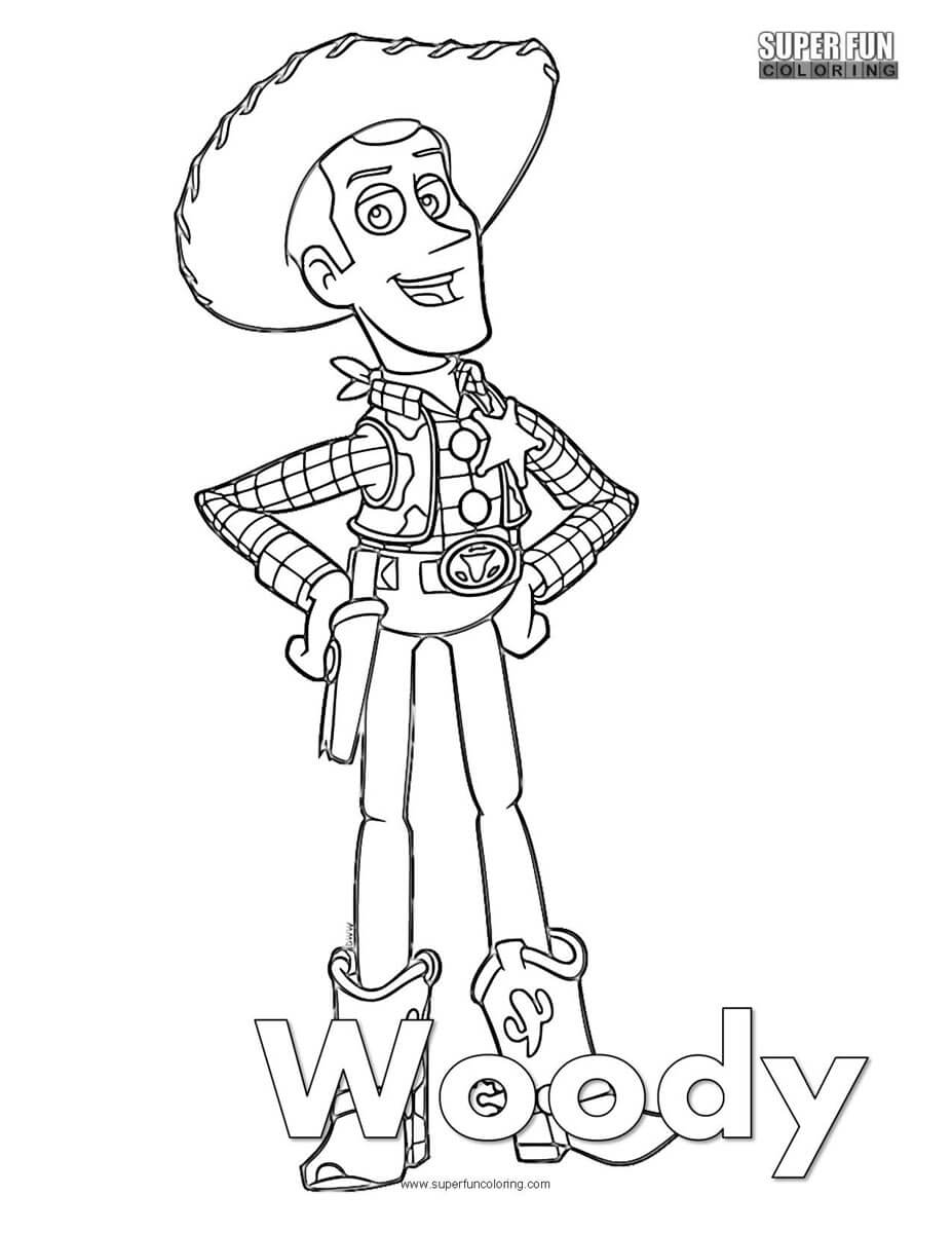 Woody from toy story