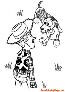 Toy story coloring pages