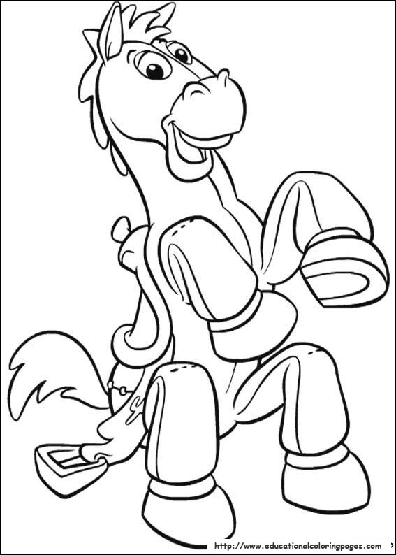 Toy story coloring sheets