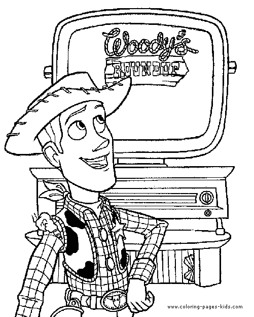 Toy story coloring pages