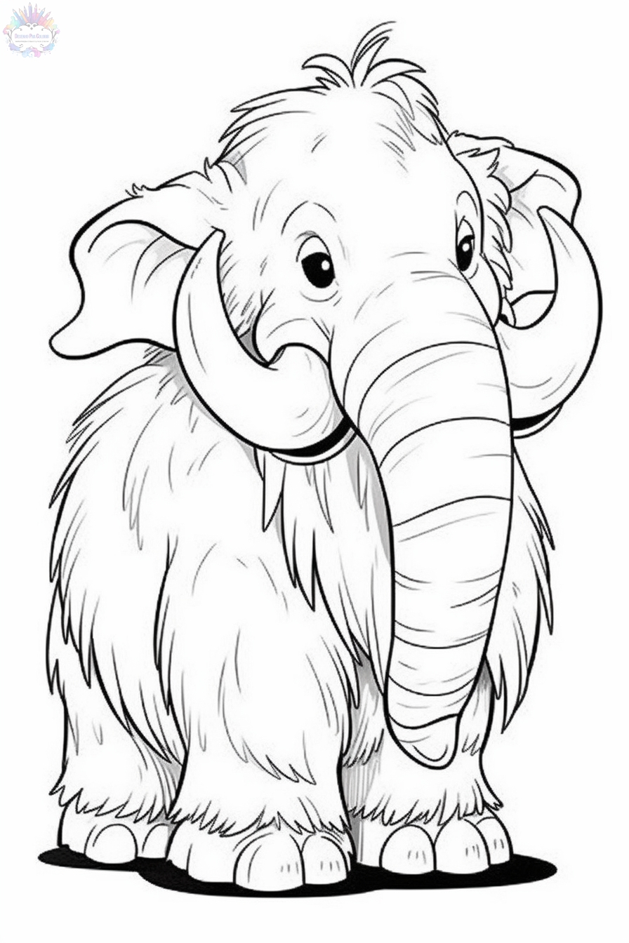 Ice age coloring pages