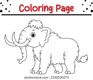 Outline drawing mammoth images stock photos d objects vectors