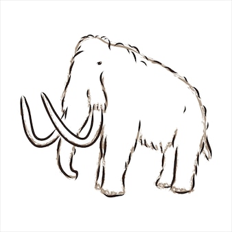 Wooly mammoth drawing images