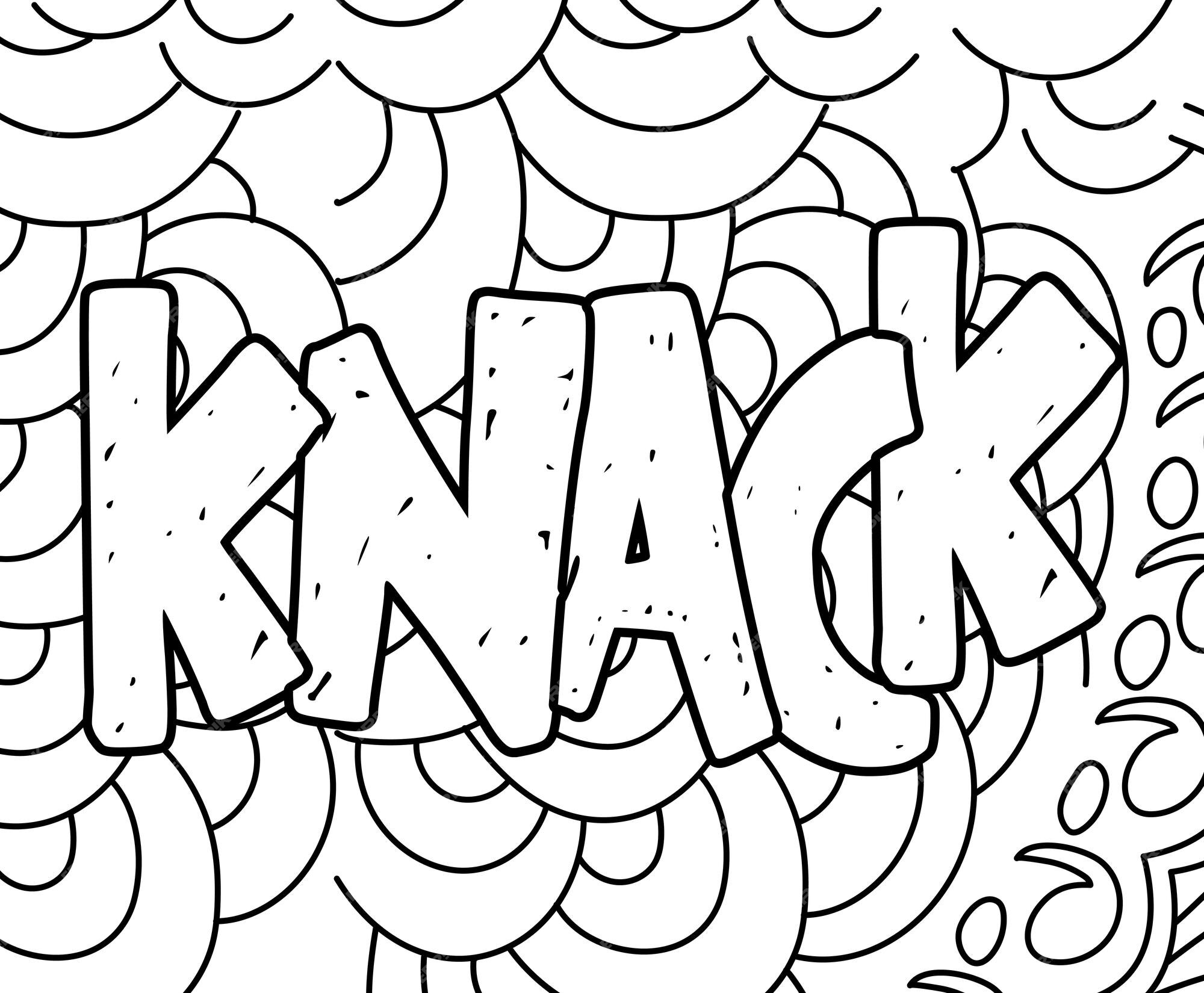 Premium vector motivational word coloring page inspirational word coloring page line art design